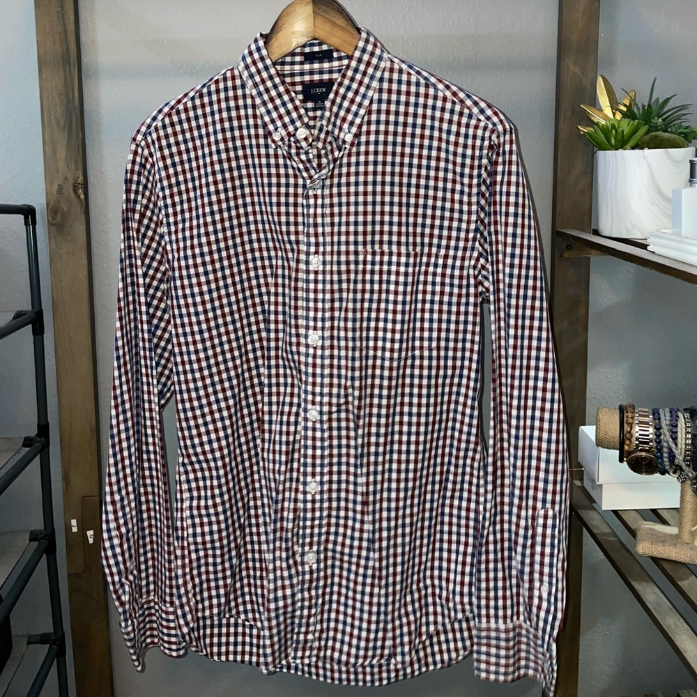 J. Crew long sleeve button down dress shirt